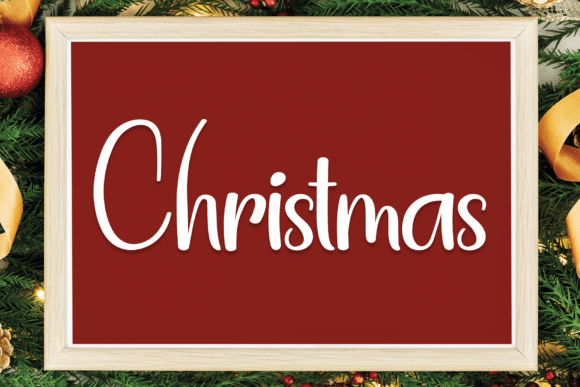 The Snowlight Font Poster 2