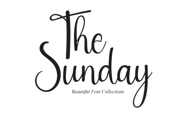 The Sunday Font Poster 1