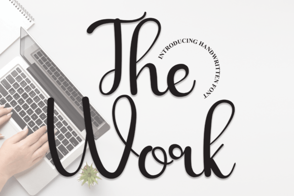 The Work Font Poster 1