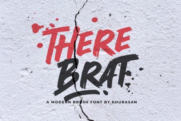 There Brat Font Poster 1