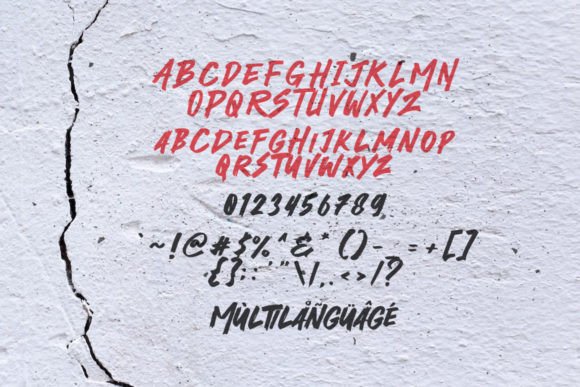 There Brat Font Poster 6