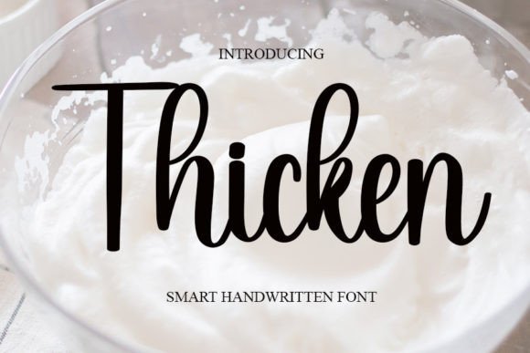 Thicken Font