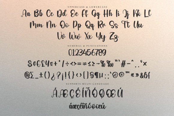 Thicker Font Poster 6