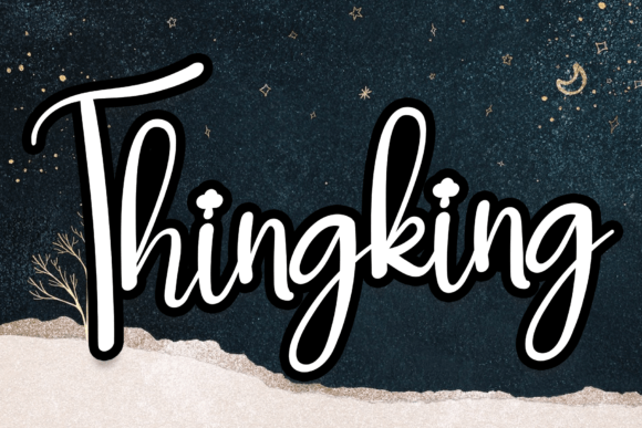 Thingking Font