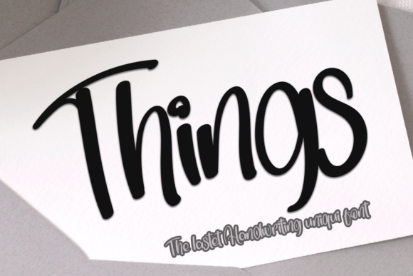 Things Font