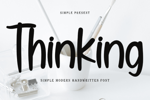 Thinking Font