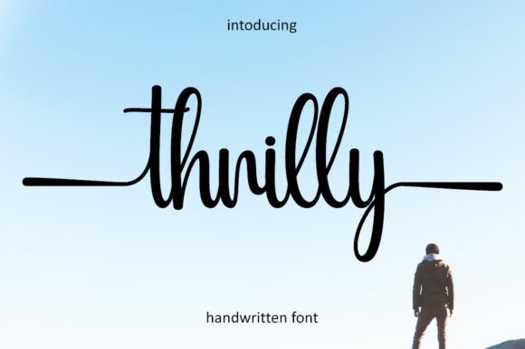 Thrilly Font Poster 1