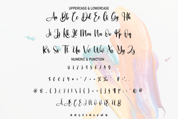 Thunder Font Poster 7