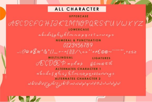 Tianny Font Poster 6