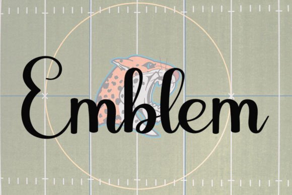 Tiger Font Poster 3