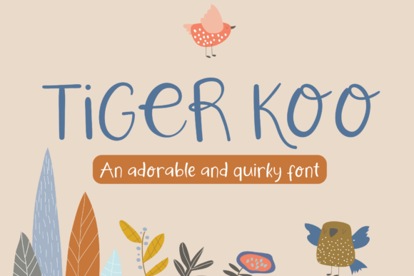 Tiger Koo Font Poster 1
