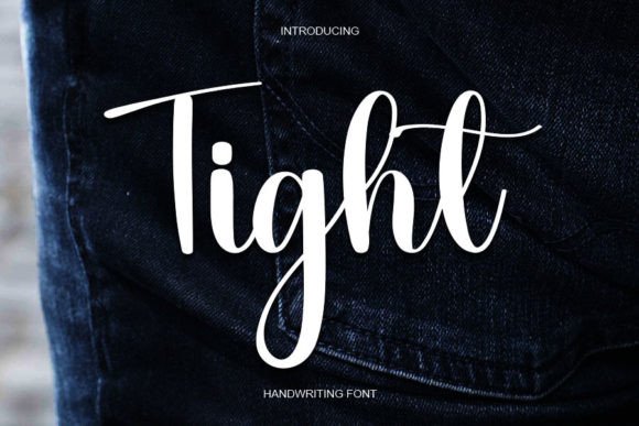 Tight Font Poster 1