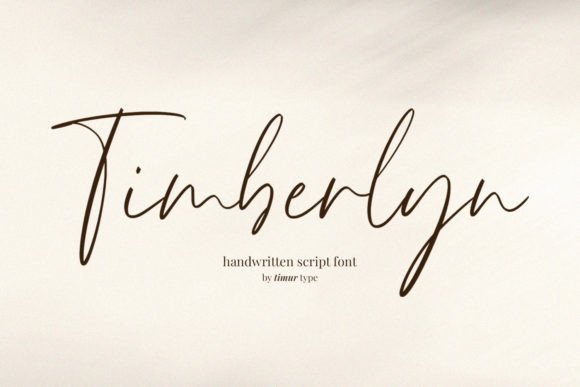 Timberlyn Font Poster 1