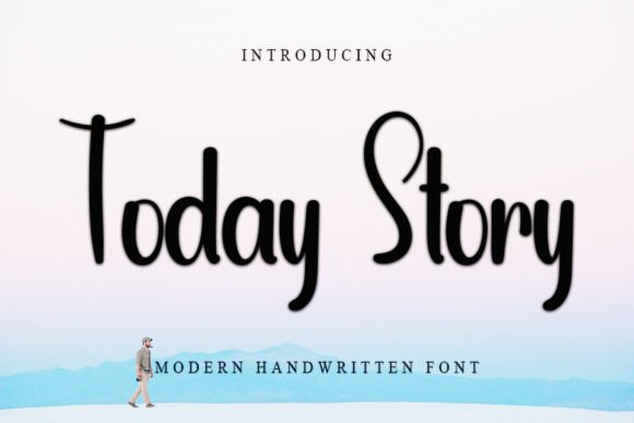 Today Story Font Poster 1