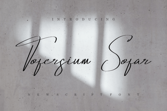 Tofersium Sofar Font