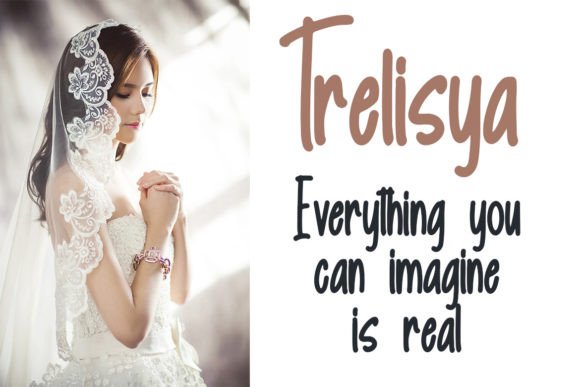 Tranlove Font Poster 3
