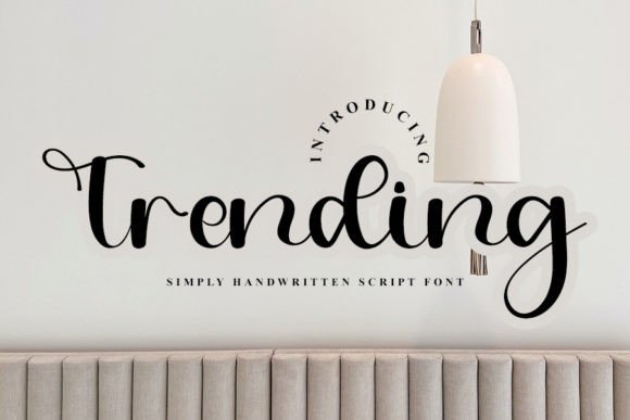 Trending Font