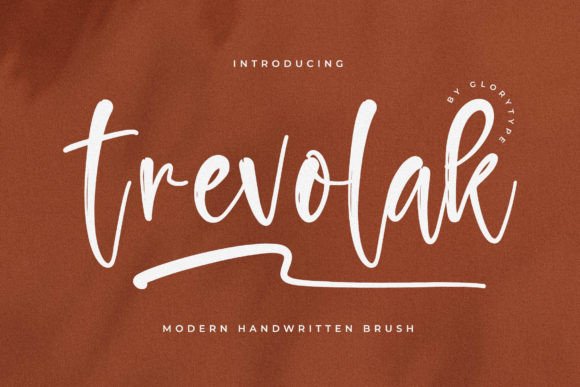 Trevolak Font Poster 1