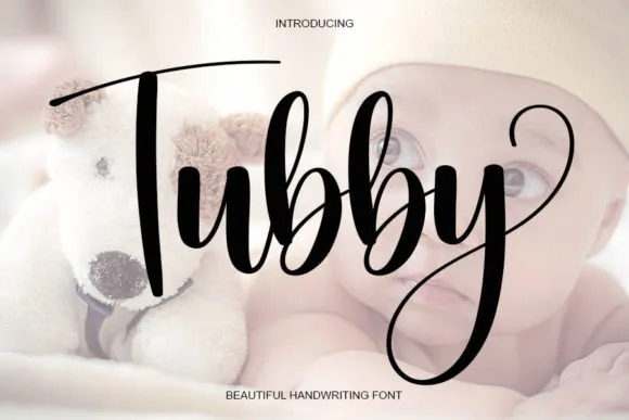 Tubby Font Poster 1