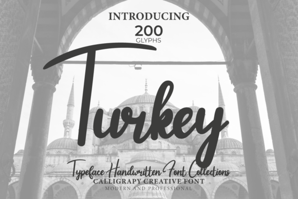 Turkey Font Turkey Font Poster 1
