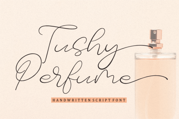 Tushy Perfume Font Poster 1