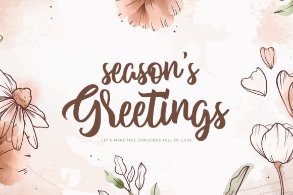 Twinkling Font Poster 2