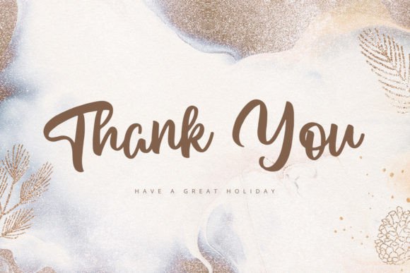 Twinkling Font Poster 11