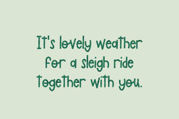 Twinkly Font Poster 2
