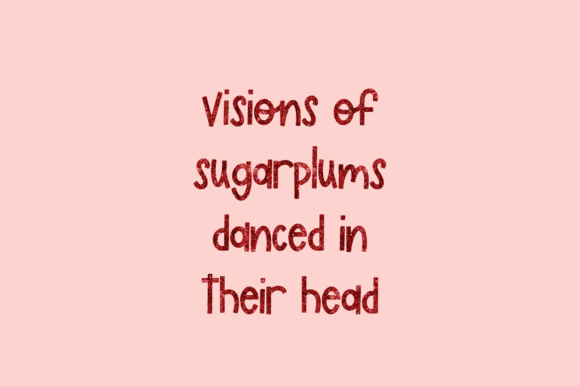 Twinkly Font Poster 4