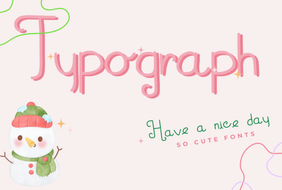 Typograph Font Poster 1