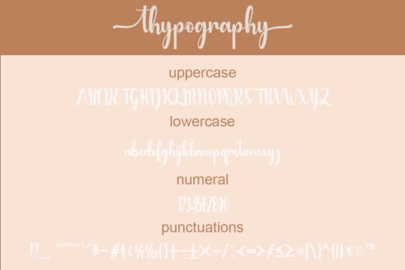Typography Font Poster 5