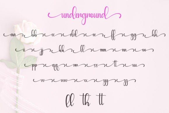 Underground Font Poster 7