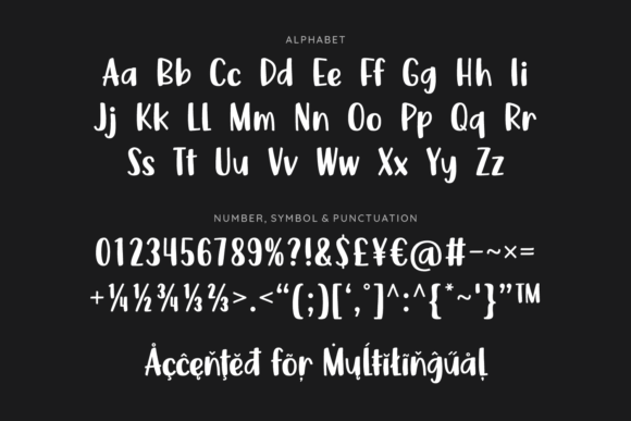 Unique Richela Font Poster 5