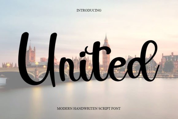 United Font Poster 1