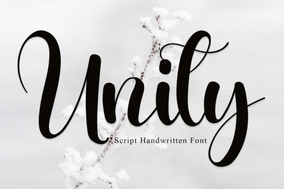 Unity Font Poster 1