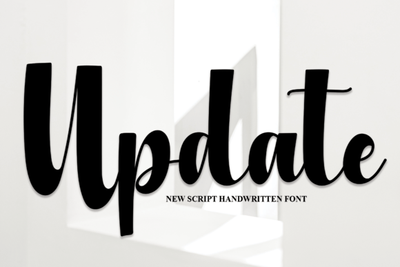 Update Font Update Font Poster 1