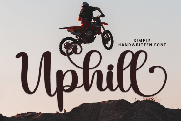 Uphill Font Poster 1