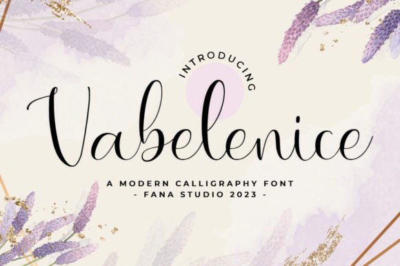 Vabelenice Font