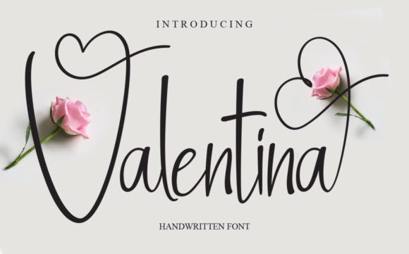 Valentina Font Poster 1