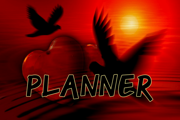 Valentine Font Poster 3