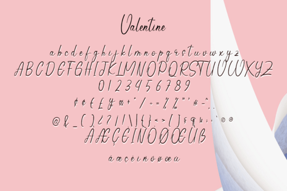 Valentine Font Poster 6