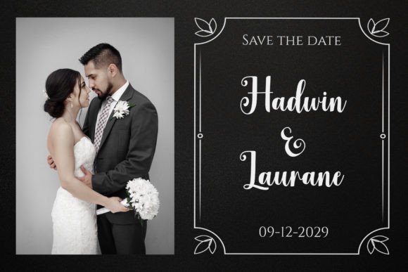 Valentine Font Poster 3