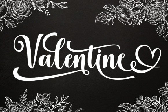 Valentine Font Poster 5