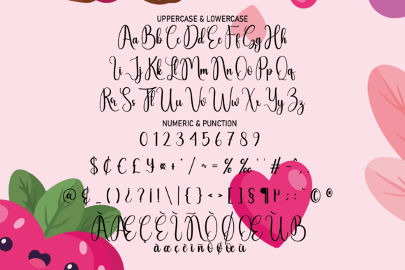 Valentine Font Poster 7