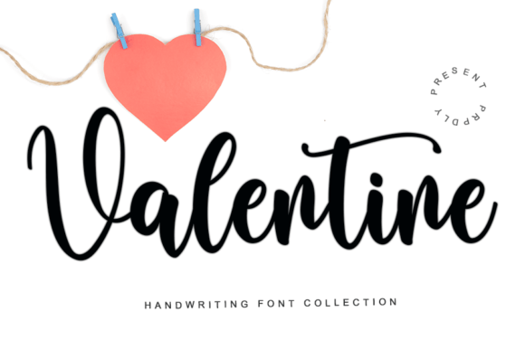Valentine Font Valentine Font Poster 1