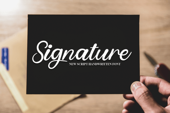 Valentine Font Poster 3