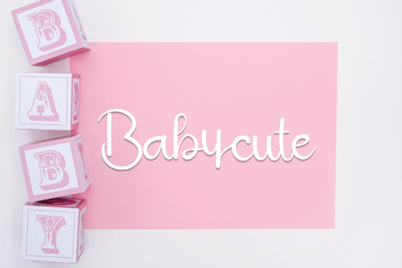 Valentine Font Poster 3