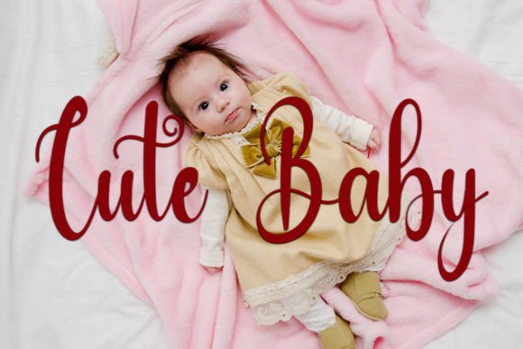 Valentine Font Poster 2