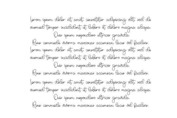 Valentine Samantha Font Poster 5