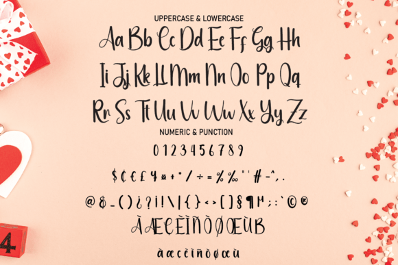 Valentine Vintage Font Poster 7